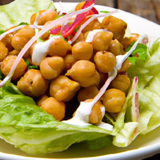 Spicy Buffalo Chickpea Lettuce Wraps: A Flavorful Twist