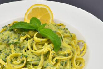 Zesty Lemon & Creamy Avocado Pasta: A Fresh Twist Revealed