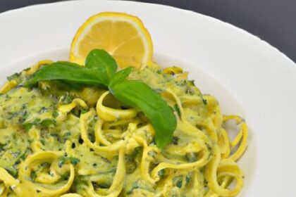 Zesty Lemon & Creamy Avocado Pasta: A Fresh Twist Revealed