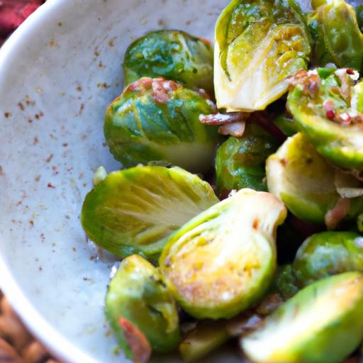 Brighten Your Plate: roasted Brussels sprouts with Tahini Twist