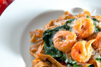 Savor the Flavor: Tomato Spinach Shrimp Pasta Recipe Guide