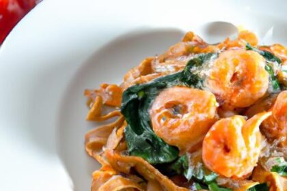 Savor the Flavor: Tomato Spinach Shrimp Pasta Recipe Guide