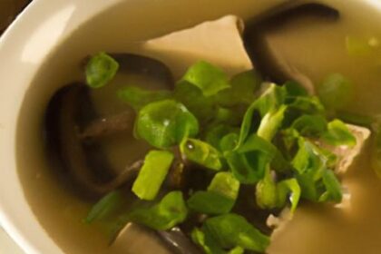 Quick & Nourishing: 10-Minute Miso Soup with Tofu & Greens