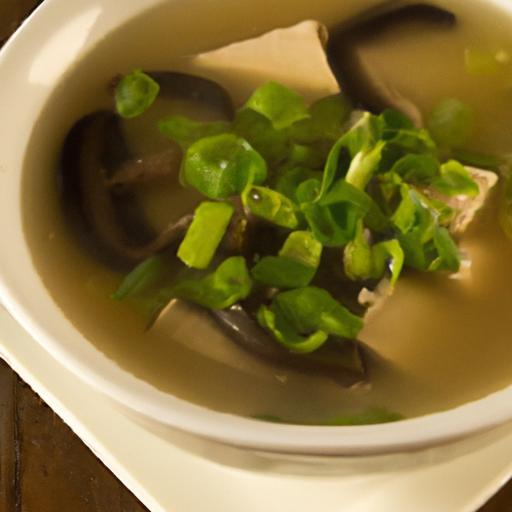 Quick & Nourishing: 10-Minute Miso Soup with Tofu & Greens