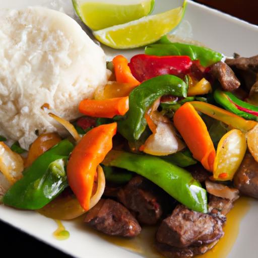 Savor the Bold Flavors of Peruvian Lomo Saltado Stir-Fry