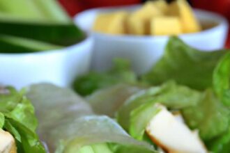 Quick & Crisp: Speedy Chicken and Cucumber Lettuce Wraps