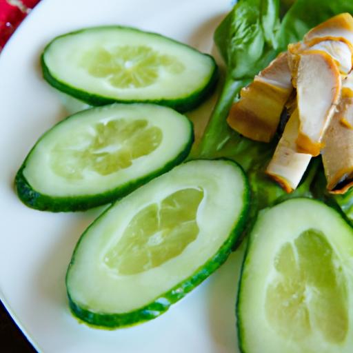 Quick & Crisp: Speedy Chicken and Cucumber Lettuce wraps