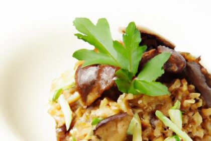 Nutty Farro Risotto with Mushrooms: A Hearty Twist on Tradition