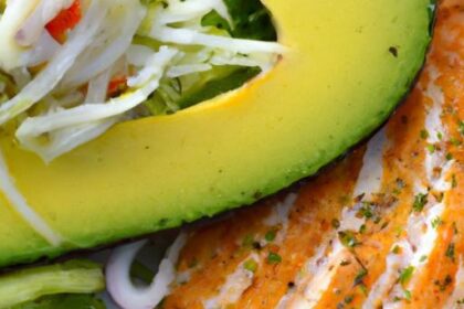 Savor Blackened Tilapia with Zesty Avocado Slaw Keto Style