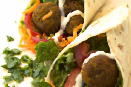 Falafel Veggie Wraps: A Flavorful Journey to Freshness