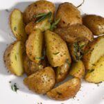 Zesty Greek Lemon Herb Roasted Potatoes: A Vibrant Classic