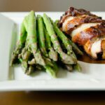 Tangy Balsamic Glazed Chicken with Tender Asparagus Delight