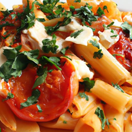 Creamy Baked Feta and Tomato Pasta: A Flavorful Twist