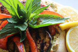 Savor the Flavor: Roasted Veggie & Hummus Flatbread Magic
