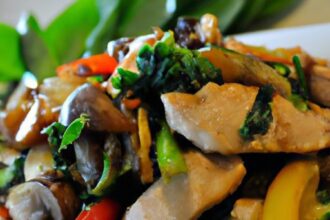 Savor the Flavors: Authentic Thai Basil Chicken Stir-Fry Recipe