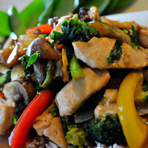 Savor the Flavors: Authentic Thai Basil Chicken Stir-Fry Recipe