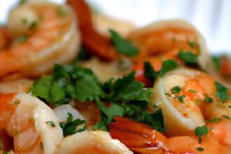 Savor Health: Easy Garlic Shrimp Recipe Packed with Flavor