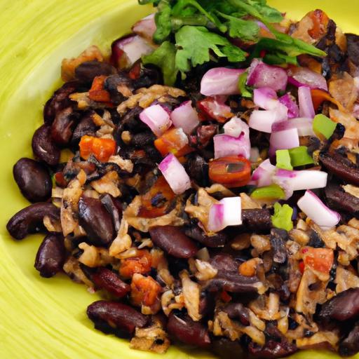 One-Pan Magic: Quick Black Bean and Rice Skillet Delight