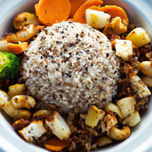 Wholesome & Fast: Chicken Cauliflower Rice Bowl Delight