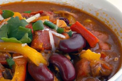 Hearty Veggie-Packed Turkey Chili: Low-Cal Delight