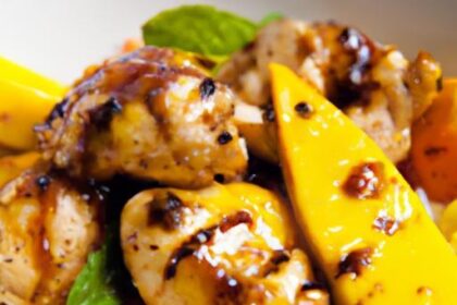 Fiery Flavor Fusion: Spicy Mango Habanero Chicken Recipe