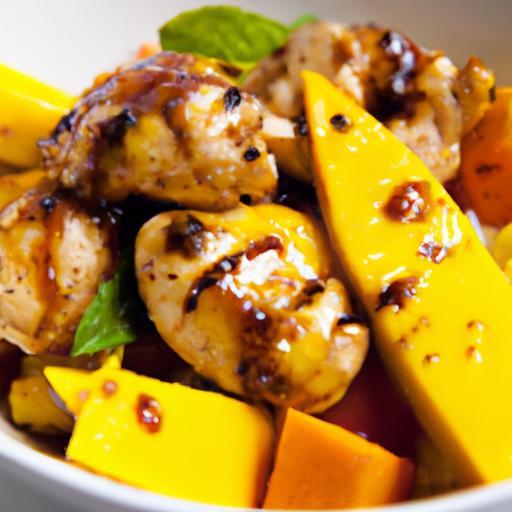 Fiery Flavor Fusion: Spicy Mango Habanero Chicken Recipe