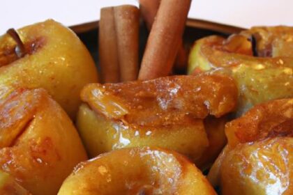 Warm Up Your Day with Perfectly Baked Cinnamon Apples