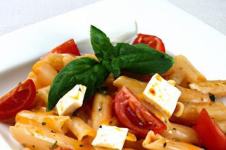 Creamy Feta and Tomato Pasta: A Flavorful Mediterranean Twist