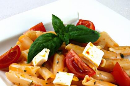 Creamy Feta and Tomato Pasta: A Flavorful Mediterranean Twist