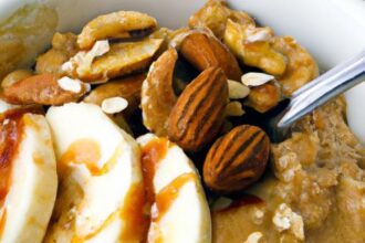Energize Mornings: Peanut Butter Banana Oatmeal Bowl Recipe