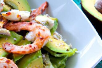 Fresh & Zesty Shrimp Avocado Salad with Keto Lime Twist