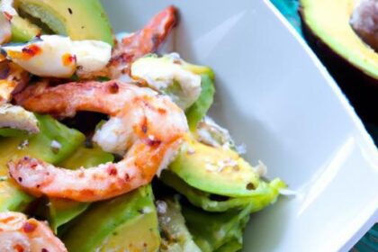 Fresh & Zesty Shrimp Avocado Salad with Keto Lime Twist