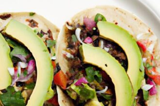 Quick & Flavorful: Speedy Black Bean Avocado Tacos Recipe