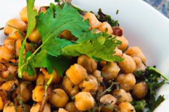 Fiery Chickpea & Kale Grain Bowl: A Nutritious Powerhouse