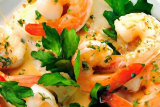 Garlic Shrimp Delight: A Healthy Twist on Seafood Flavor