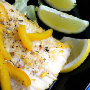 Zesty Baked Tilapia with Lemon Pepper: A Flavorful Delight