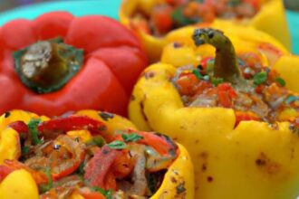 Colorful & Nutritious: Healthy Stuffed Pepper Recipes to Try