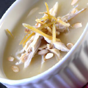 Zesty Lemon Chicken Broth Soup: A Tangy Keto Delight