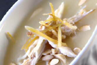 Zesty Lemon Chicken Broth Soup: A Tangy Keto Delight