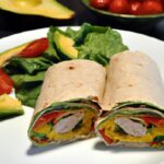 Wholesome Turkey & Avocado Whole Wheat Wrap Delight