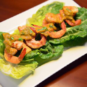 Spicy Buffalo Shrimp Lettuce Wraps: A Zesty Twist on Light Bites