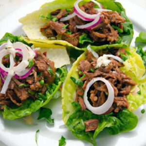Keto Beef Tacos in Lettuce Wraps: Low-Carb Flavor Boost