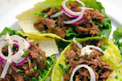Keto Beef Tacos in Lettuce Wraps: Low-Carb Flavor Boost