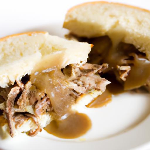 Melt-in-Your-Mouth Slow Cooker French Dip Sandwiches Recipe