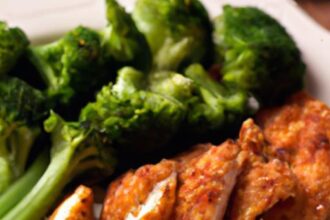 Crispy Baked Chicken Tenders with Broccoli: A Healthy Crunch