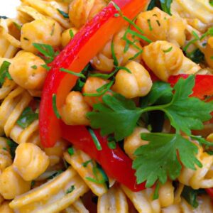 Chickpea Pasta Primavera: A Colorful, Protein-Packed Delight
