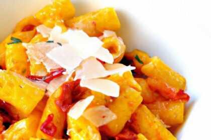 Savor the Flavor: Roasted Red Pepper Pasta Bowl Recipe