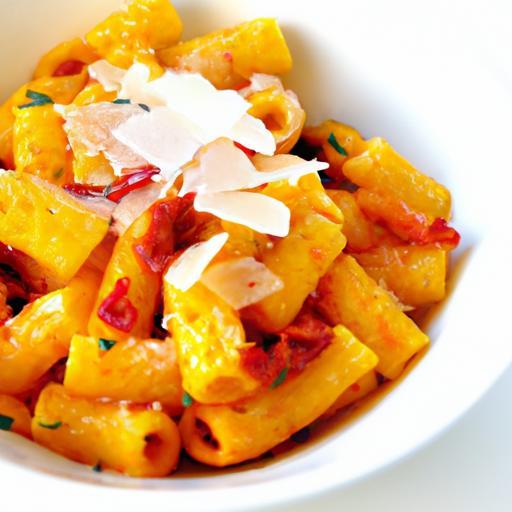 Savor the Flavor: Roasted Red Pepper Pasta Bowl Recipe