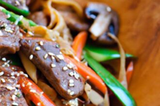 Keto Beef Stir Fry with Shirataki Noodles: Low-Carb Delight