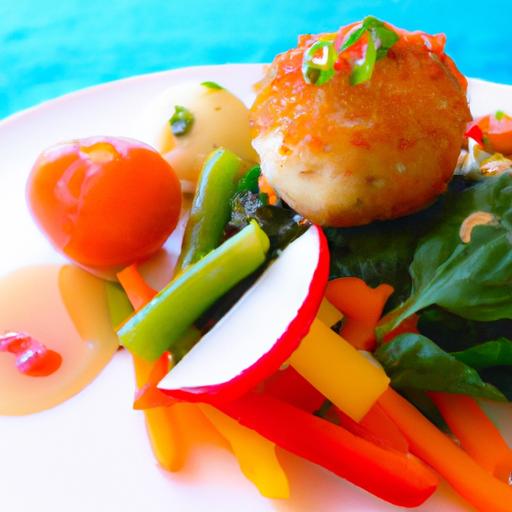 Savory Salmon Croquette ‌Bowl: A flavor-Packed Delight